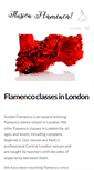 Mobile Screenshot of ilusionflamenca.co.uk